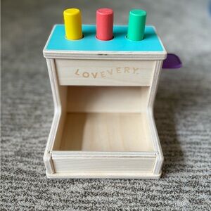 Lovevery Wooden Peg Drop Toy